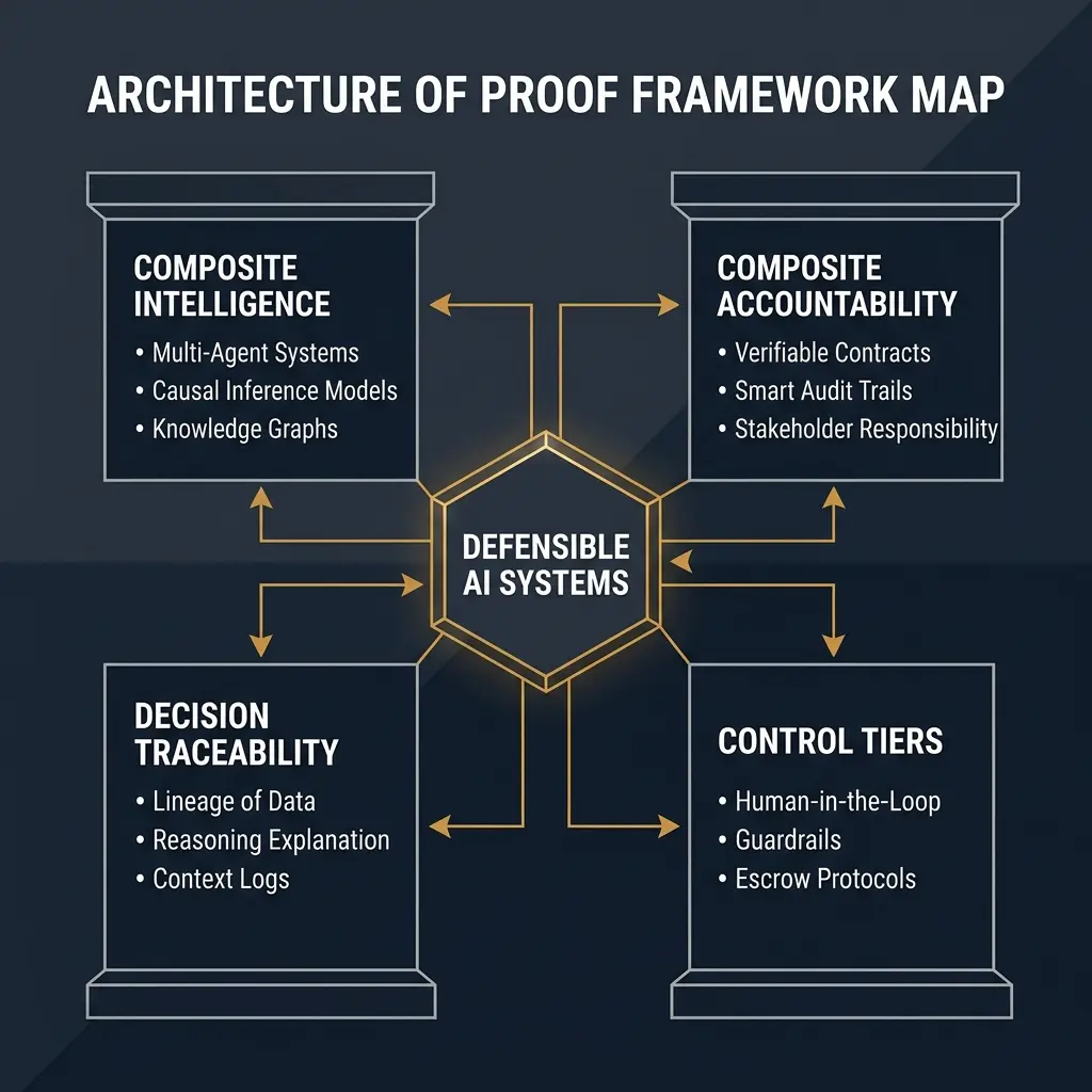 Architecture of Proof Framework Map
