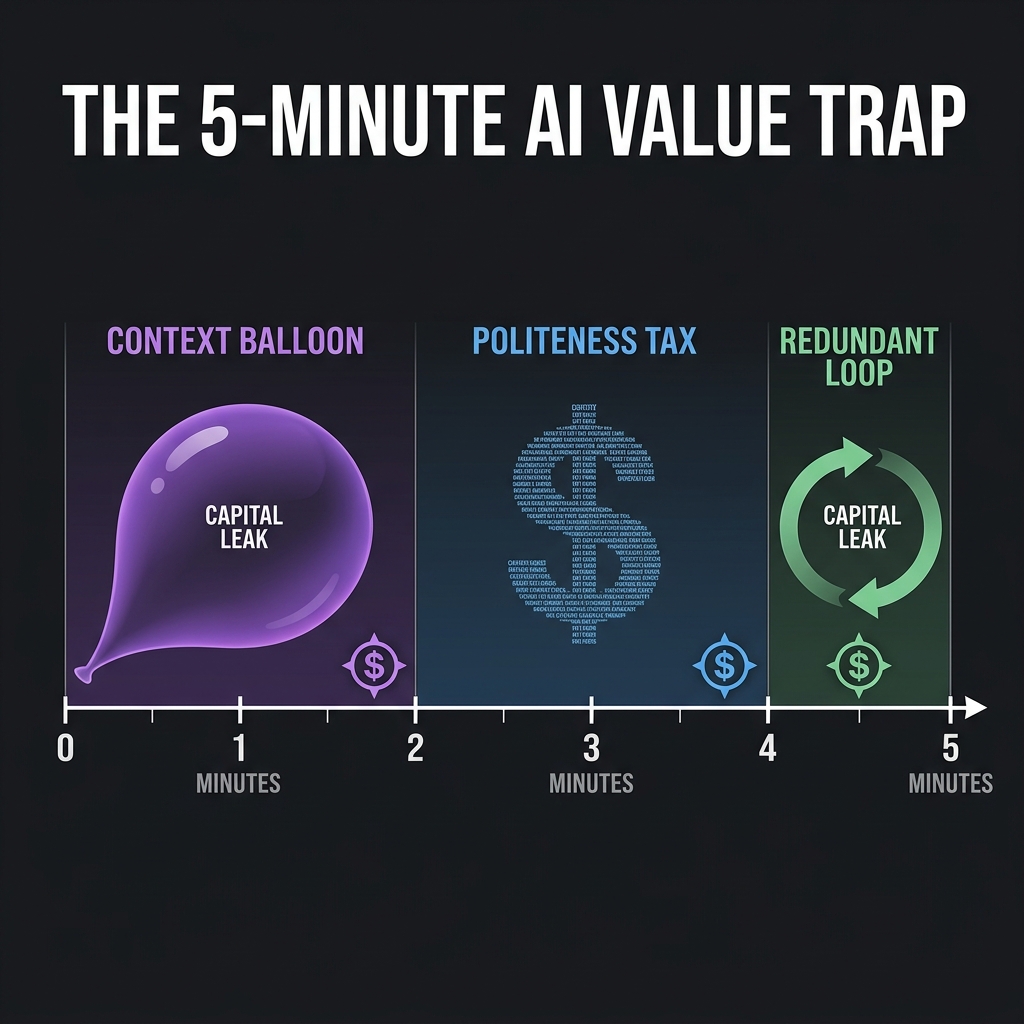 The 5-Minute AI Value Trap Infographic